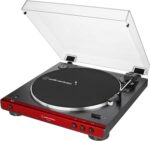 Tocadiscos Audio Technica AT-LP60XBT-RD (Rojo) con Bluetooth