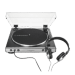 Tocadiscos Audio Technica AT-LP60XHP con Audífonos