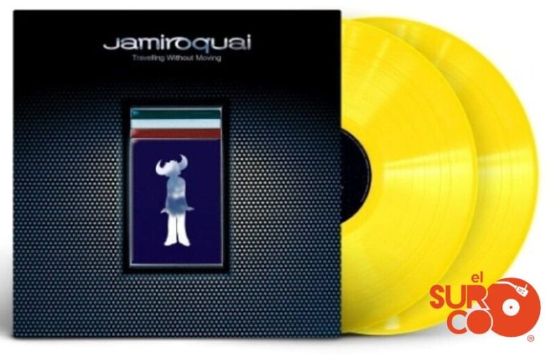 Disco de Vinilo Jamiroquai - Travelling Without Moving (Edición 25 Aniversario, Vinilo 180 gramos, Color Amarillo) Vinyl Record