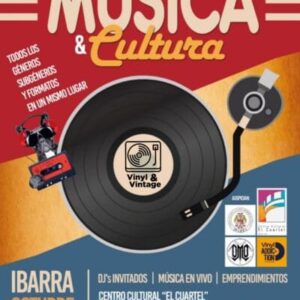Disco de Vinilo Feria Música y Cultura - Ibarra Vinyl Record