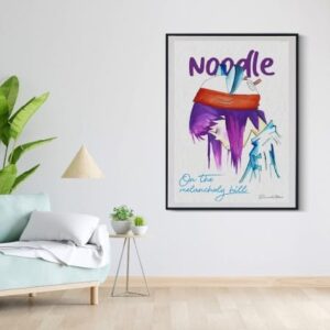 Póster de Kurt Cobain - Nirvana
