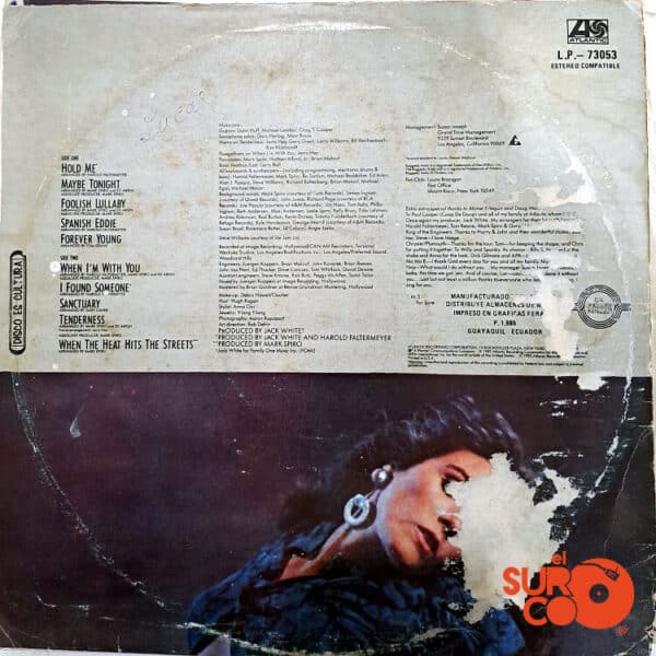 Disco de Vinilo Laura Branigan - Hold Me Vinyl Record
