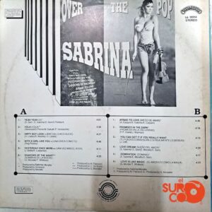 Disco de Vinilo Sabrina - Over The Pop Vinyl Record