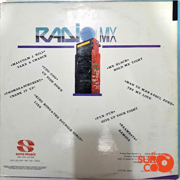 Disco de Vinilo Varios - Radio Mix Vinyl Record