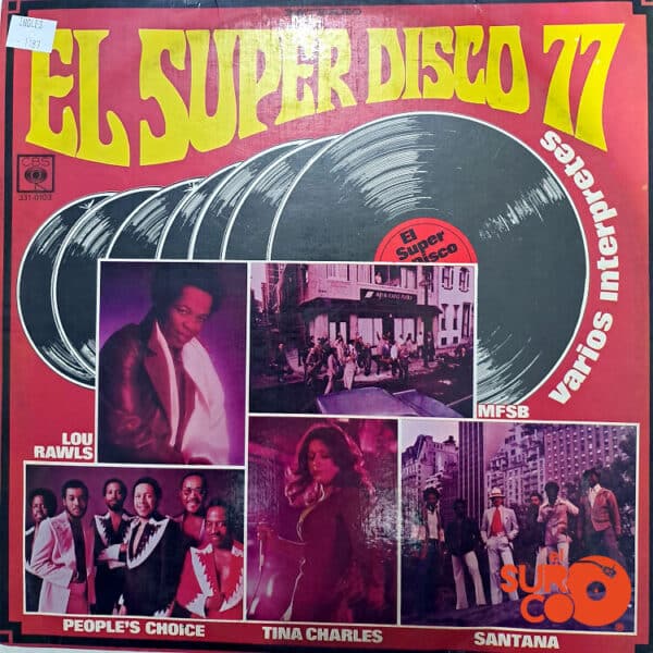 Disco de Vinilo Varios - El Super Disco 77 Vinyl Record