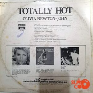 Disco de Vinilo Olivia Newton-John - Totally Hot Vinyl Record