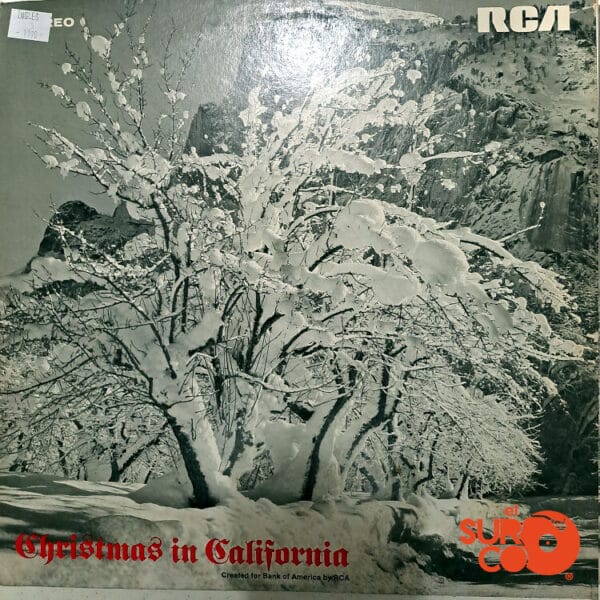 Disco de Vinilo Varios - Christmas In California Vinyl Record