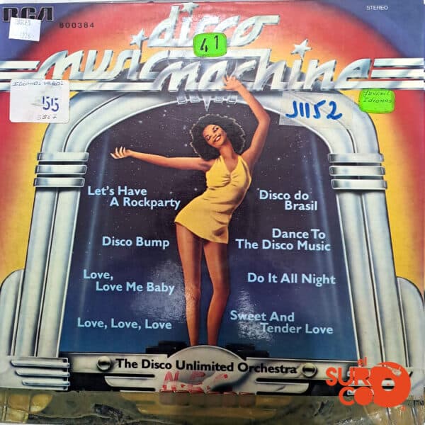 Disco de Vinilo Varios - Disco Music Machine Vinyl Record