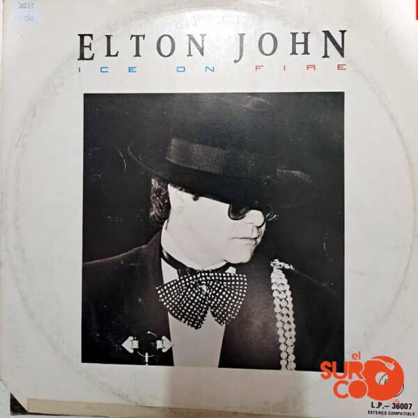 Disco de Vinilo Elton John - Ice On Fire Vinyl Record