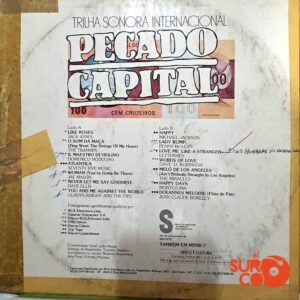 Disco de Vinilo Varios - Pecado Capital (Trilha Sonora Internacional) Vinyl Record