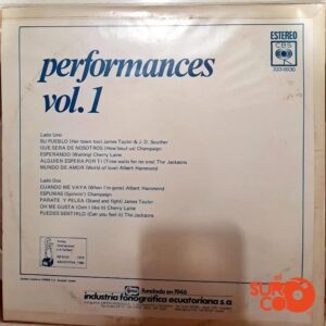 Disco de Vinilo Varios - Performances Vol 1 Vinyl Record