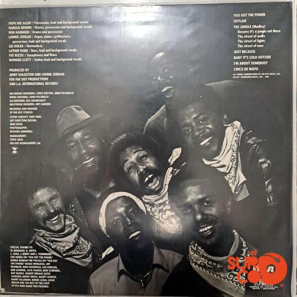 Disco de Vinilo War - Outlaw Vinyl Record