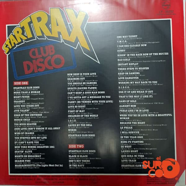 Disco de Vinilo Startrax - Startrax Medley Vinyl Record
