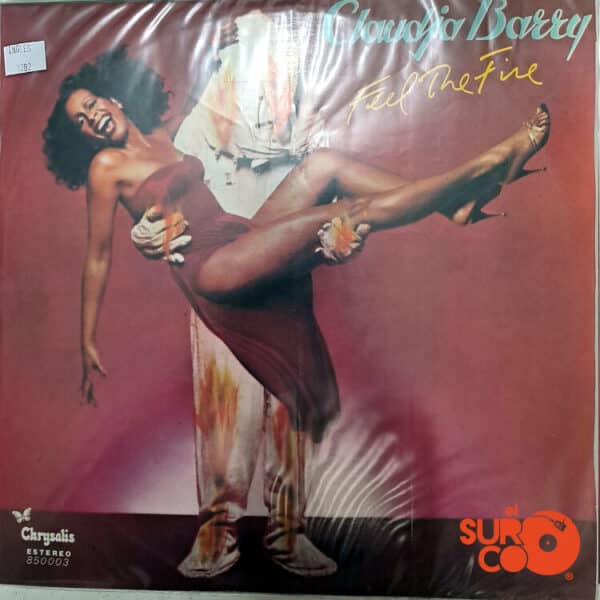 Disco de Vinilo Claudja Barry - Feel The Fire Vinyl Record