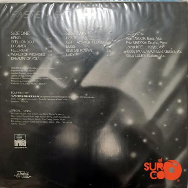 Disco de Vinilo Tokyo - Fasten Seat Belts Vinyl Record