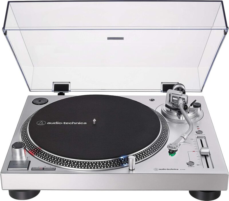 Tocadiscos Audio Technica Profesional AT-LP120X-USB (Plata)