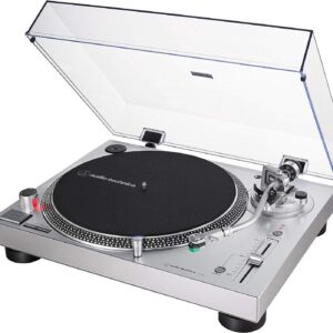 Tocadiscos Audio Technica Profesional AT-LP120X-USB (Plata)