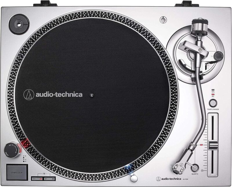 Tocadiscos Audio Technica Profesional AT-LP120X-USB (Plata)
