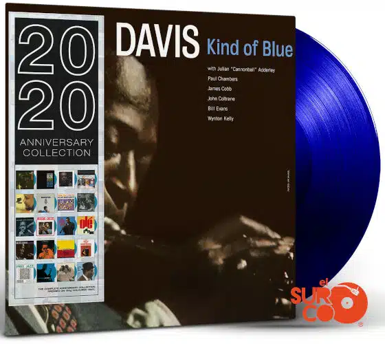 Disco de Vinilo Miles Davis - Kind Of Blue (Vinilo Color Azul) Vinyl Record