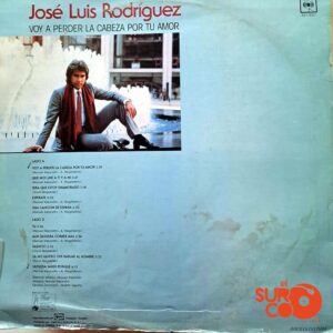 Disco de Vinilo José Luis Rodríguez - Voy A Perder La Cabeza Por Tu Amor Vinyl Record