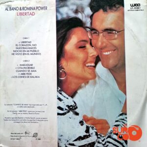 Disco de Vinilo Albano Y Romina Power - Libertad Vinyl Record