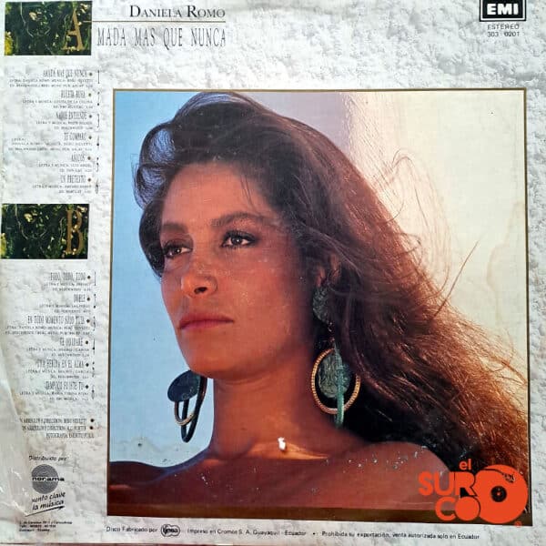 Disco de Vinilo Daniela Romo - Amada Mas Que Nunca Vinyl Record