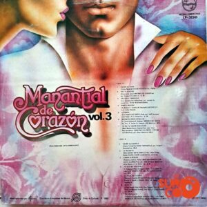 Disco de Vinilo Varios - Manantial De Corazón Vol.3 Vinyl Record