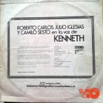 Disco de Vinilo Kenneth Carrera - Roberto Carlos, Julio Iglesias y Camilo Sesto En La Voz De Kenneth Vinyl Record