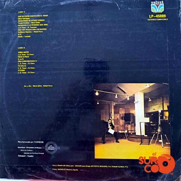 Disco de Vinilo Luis Gerardo Tovar - ...Que Se Puede Hacer Con El Amor… Vinyl Record