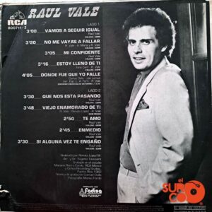 Disco de Vinilo Raúl Vale - Raúl Vale Vinyl Record