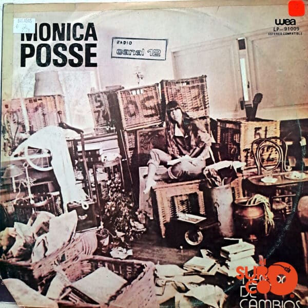 Disco de Vinilo Mónica Posse - Tiempo De Cambios Vinyl Record