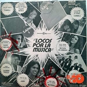 Disco de Vinilo Varios - Locos Por La Música Vinyl Record