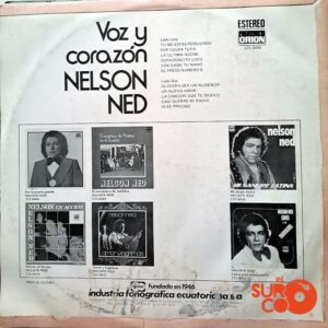Disco de Vinilo Nelson Ned - Voz Y Corazón Vinyl Record