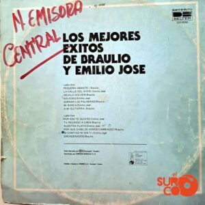 Disco de Vinilo Braulio - Los Mejores Éxitos De Braulio Y Emilio José Vinyl Record
