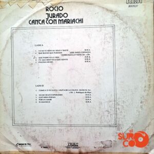 Disco de Vinilo Rocío Jurado - Rocío Jurado Canta Con Mariachi Vinyl Record