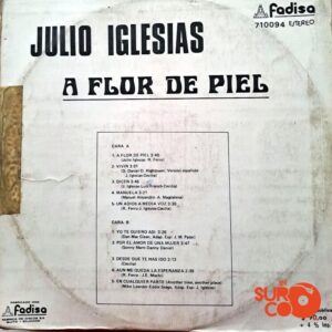 Disco de Vinilo Julio Iglesias - A Flor De Piel Vinyl Record