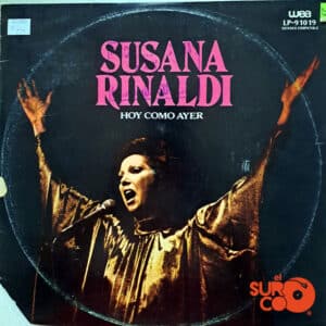 Susana Rinaldi - Hoy Como Ayer Vinilo