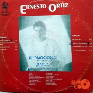 Disco de Vinilo Ernesto Ortiz - Diálogos De Amor Vinyl Record