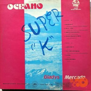 Disco de Vinilo Gladys Mercado - Océano Vinyl Record