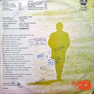 Disco de Vinilo Alejandro Abad - Buscando Tu Destino Vinyl Record