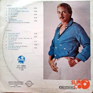 Disco de Vinilo Óscar De Fontana - Te Cambio Mi Vida Vinyl Record