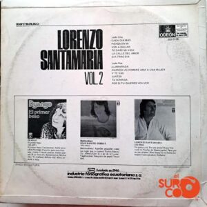 Disco de Vinilo Lorenzo Santamaría - Lorenzo Santamaría Vinyl Record