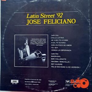 Disco de Vinilo José Feliciano - Latin Street '92 Vinyl Record