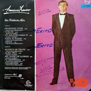 Disco de Vinilo Francisco Xavier - Un Peldaño Más Vinyl Record
