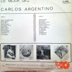 Disco de Vinilo Carlos Argentino - Lo Mejor De Carlos Argentino Vinyl Record