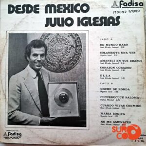 Disco de Vinilo Julio Iglesias - Desde México Vinyl Record