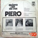 Disco de Vinilo Piero - Quiero Ser Vos Vinyl Record