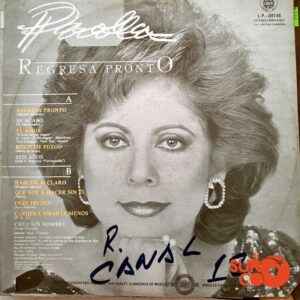 Disco de Vinilo Paola - Regresa Pronto Vinyl Record