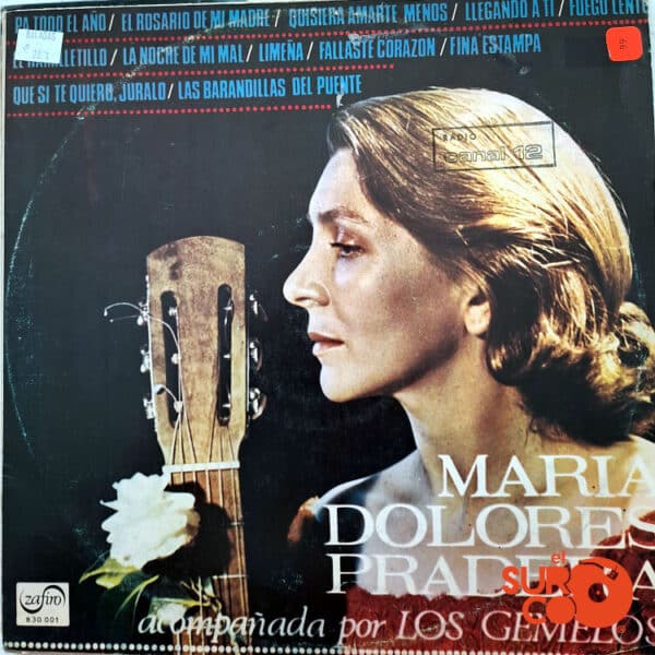 Disco de Vinilo María Dolores Pradera - María Dolores Pradera Vinyl Record