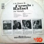 Disco de Vinilo Carmela Y Rafael - A La Manera De … Carmela Y Rafael Vinyl Record
